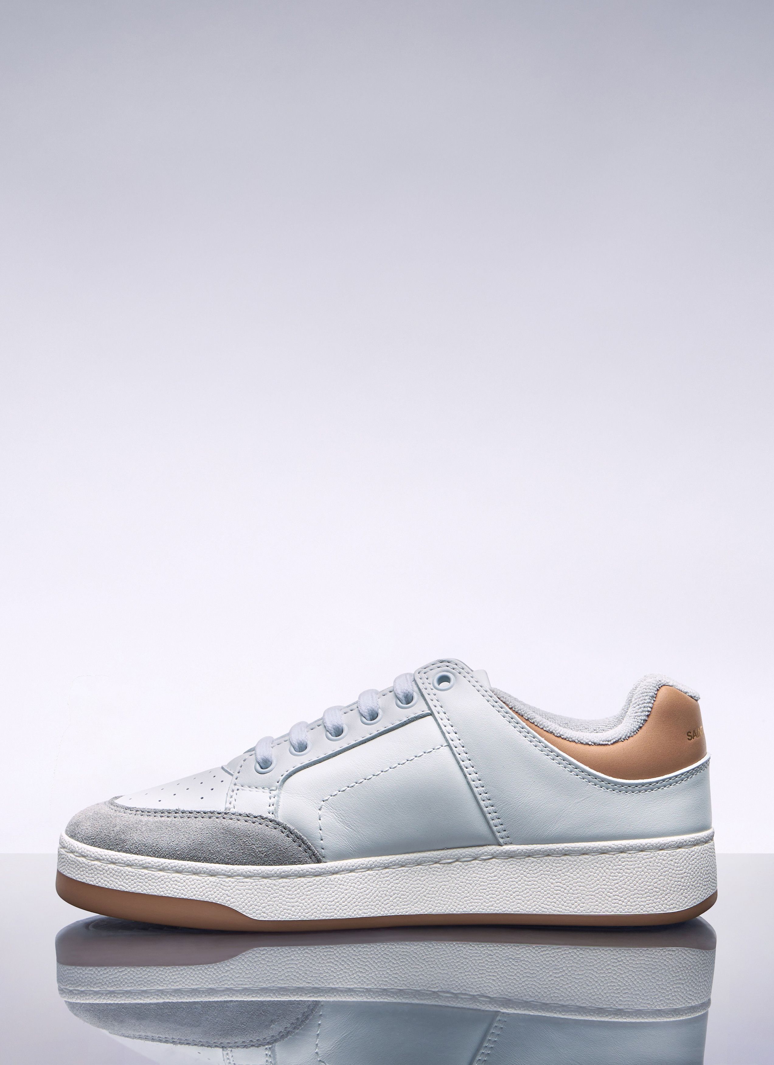 Saint Laurent Paris SL 61 Low Top Sneakers Size US 7 / IT 37 - 4 Thumbnail