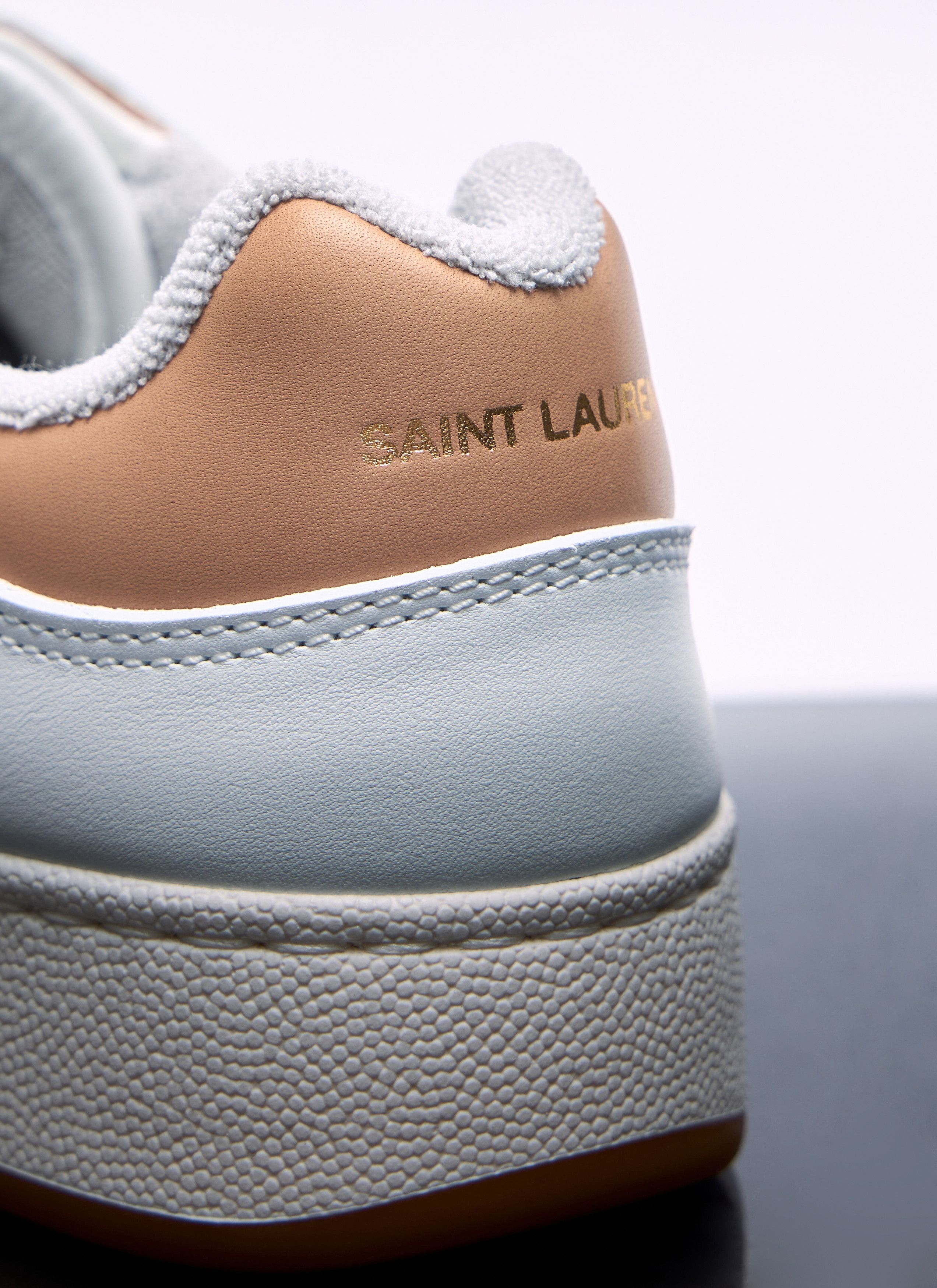 Saint Laurent Paris SL 61 Low Top Sneakers Size US 8 / IT 38 - 6 Thumbnail