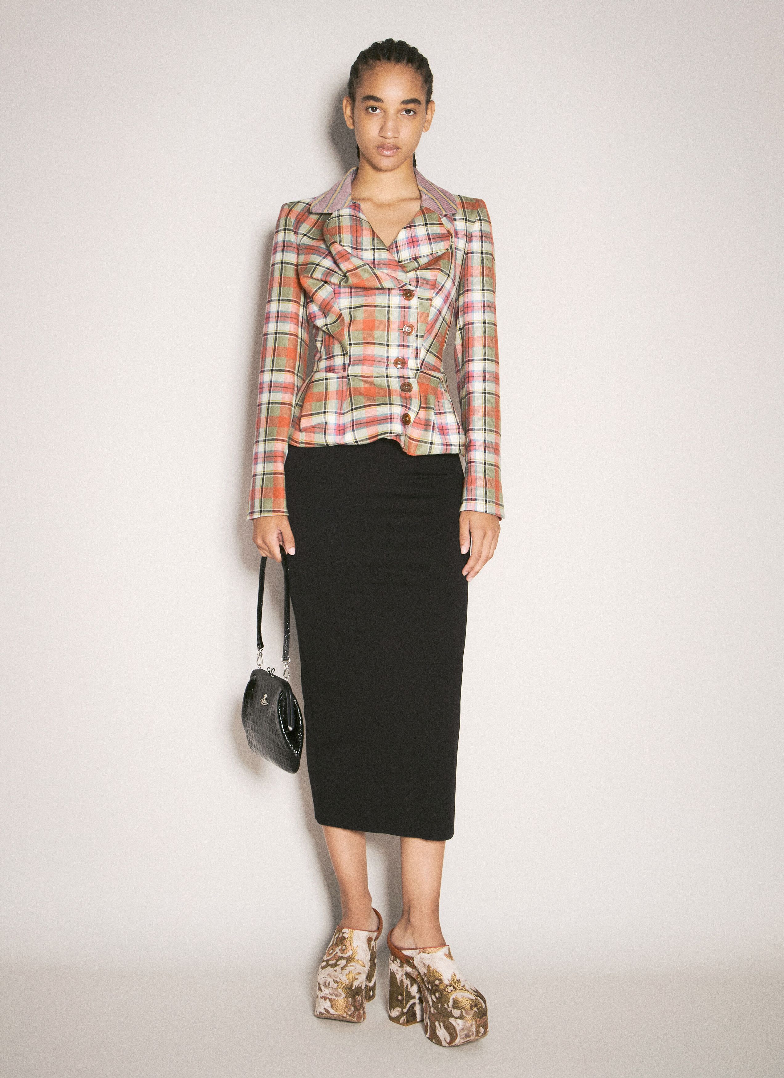 Vivienne Westwood Drunken Tailored Blazer Size XS / US 0-2 / IT 36-38 - 3 Thumbnail