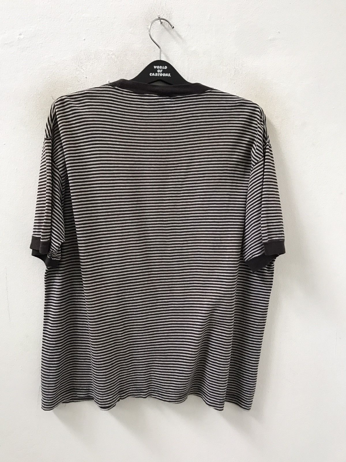 Gap × Vintage Vintage 90s Gap Made in Usa Oversized Striped Ringer t shirt Size US M / EU 48-50 / 2 - 5 Thumbnail