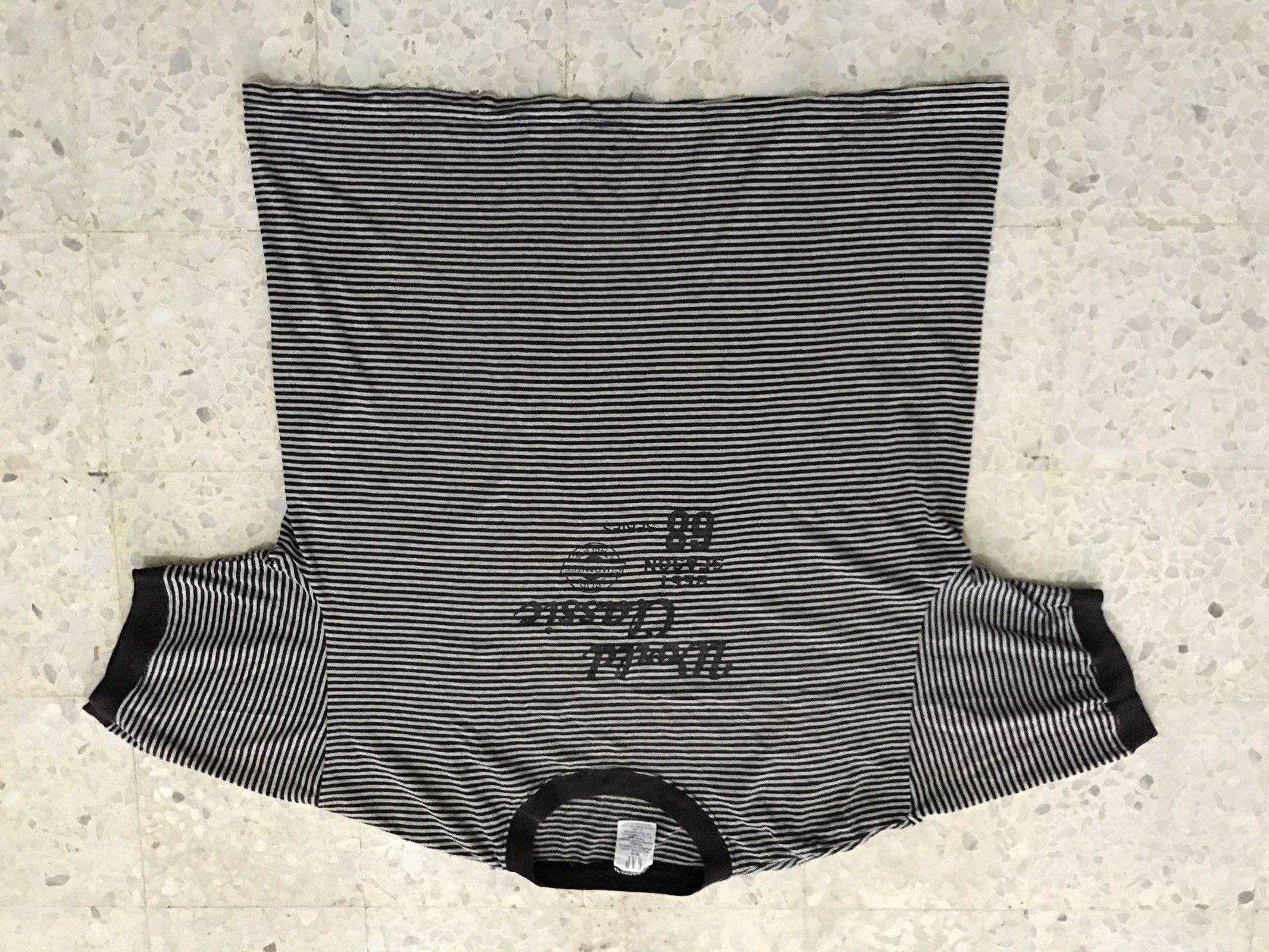 Gap × Vintage Vintage 90s Gap Made in Usa Oversized Striped Ringer t shirt Size US M / EU 48-50 / 2 - 6 Thumbnail