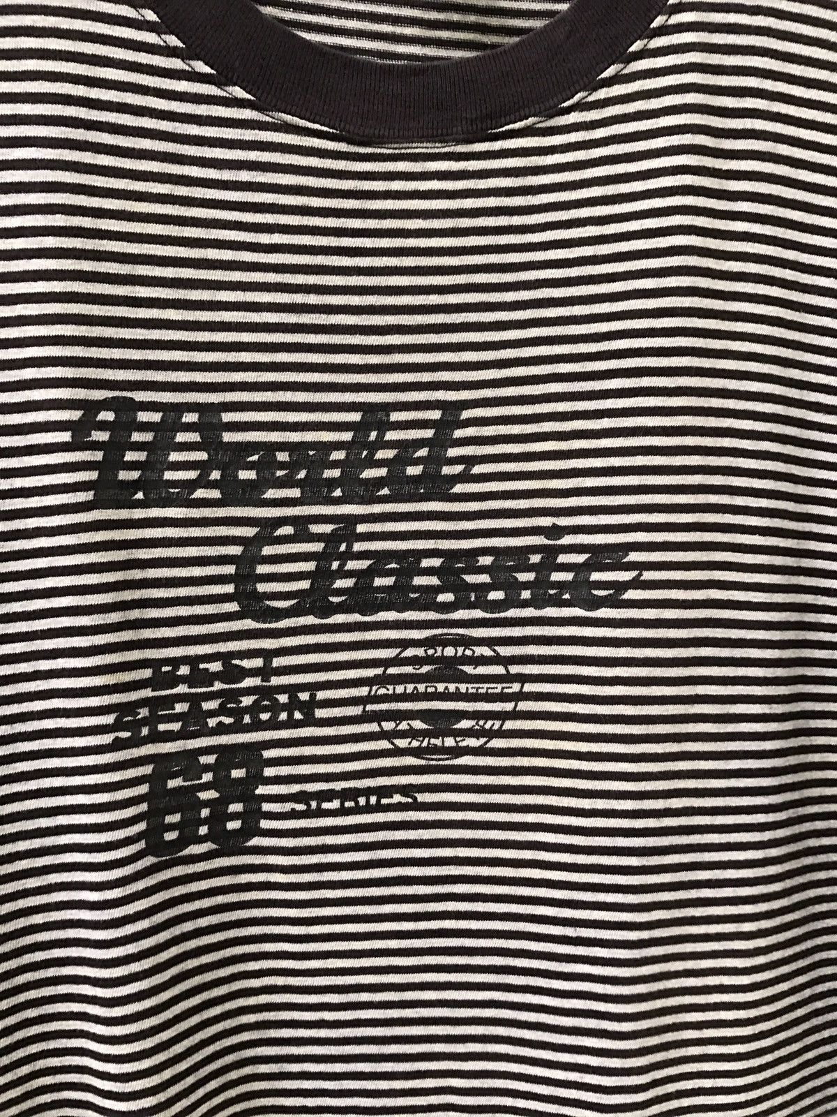 Gap × Vintage Vintage 90s Gap Made in Usa Oversized Striped Ringer t shirt Size US M / EU 48-50 / 2 - 2 Thumbnail