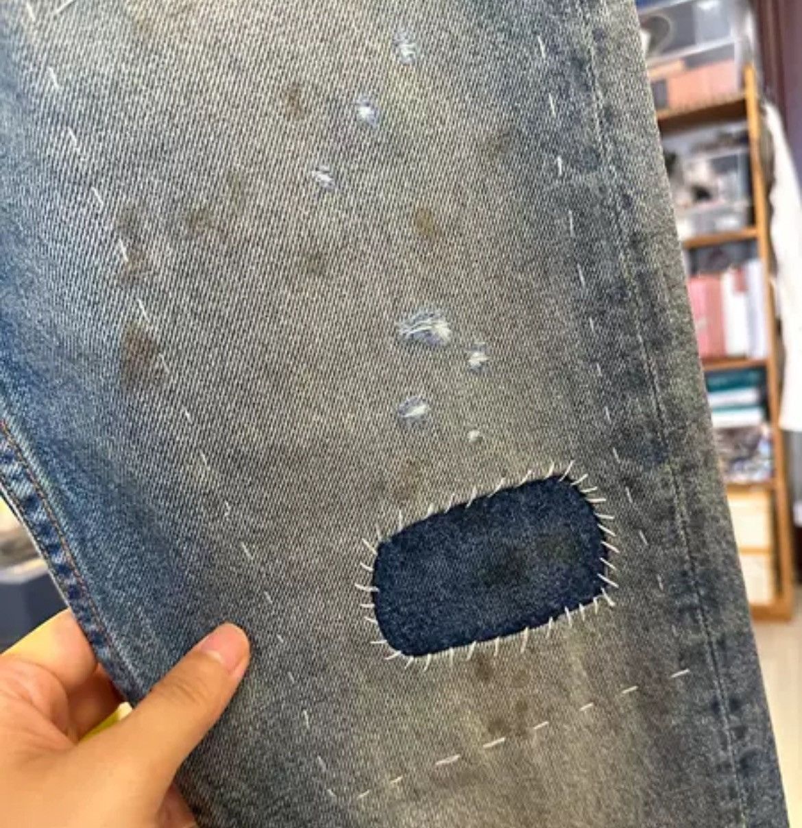 Enfants Riches Deprimes Enfants riches deprimes patch jeans - DMC Size US 30 / EU 46 - 6 Thumbnail