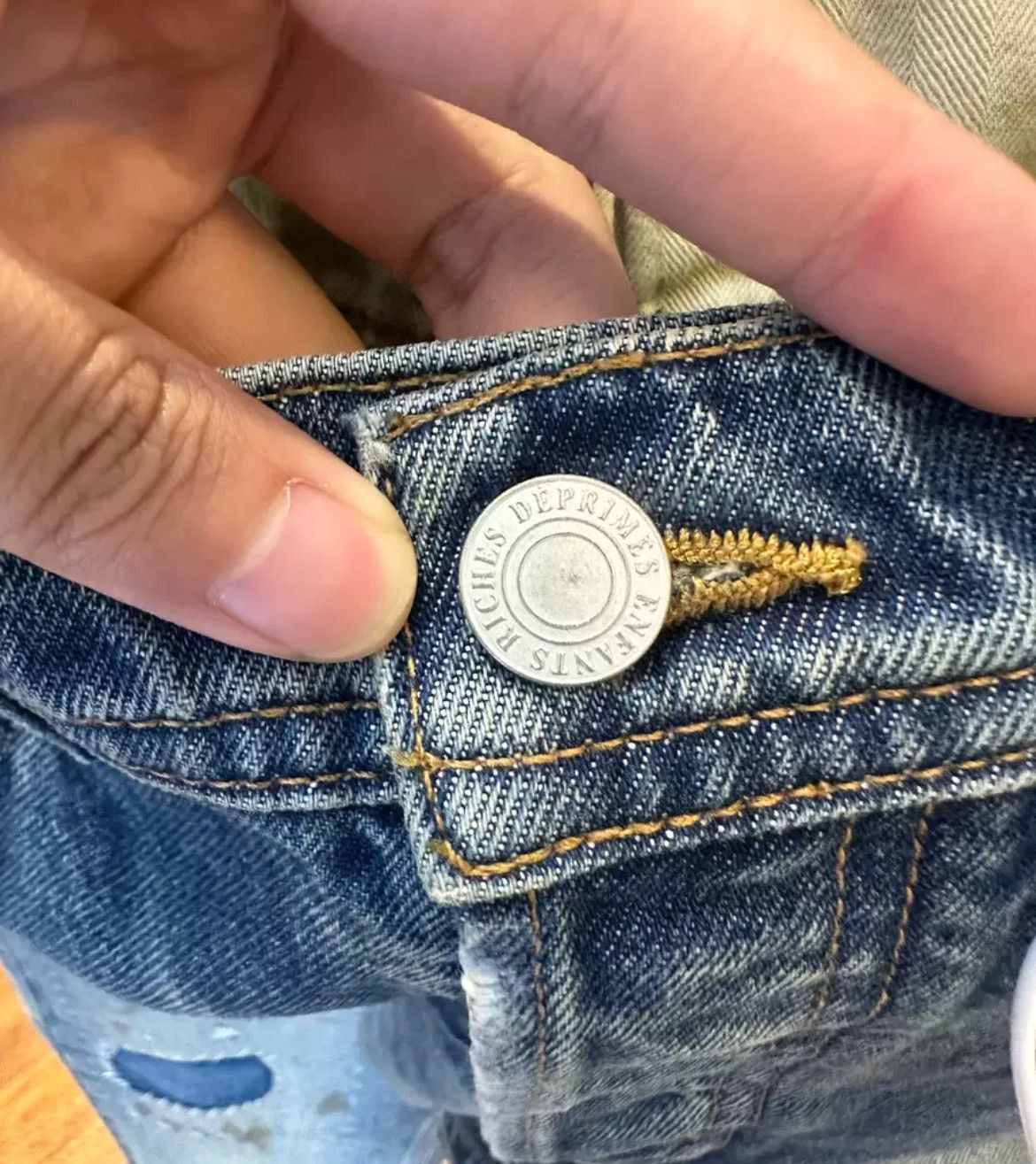 Enfants Riches Deprimes Enfants riches deprimes patch jeans - DMC Size US 30 / EU 46 - 7 Thumbnail