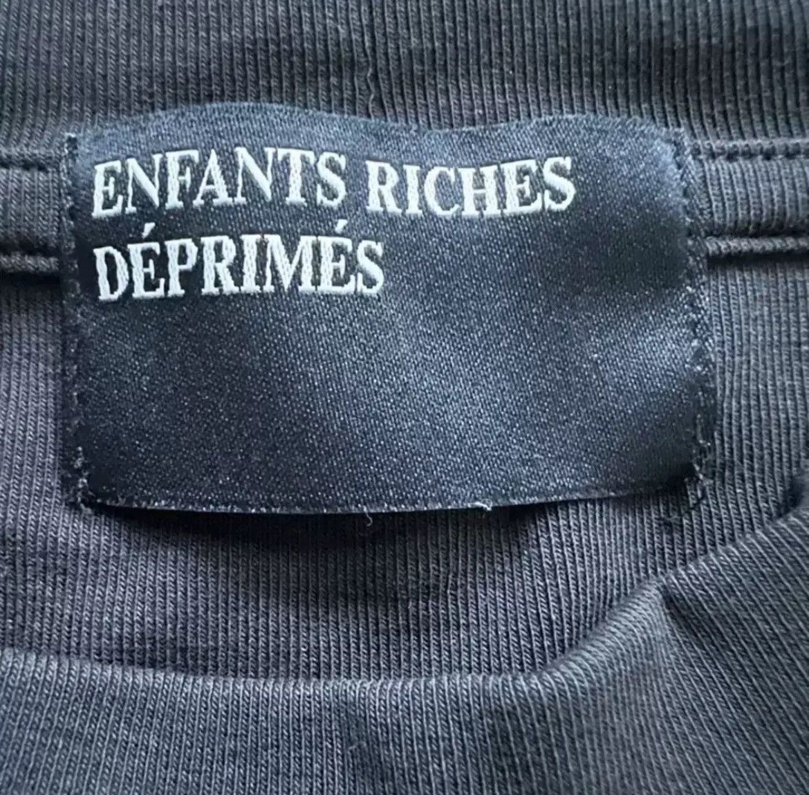 Enfants Riches Deprimes Enfants shortsleeved washed shirts - DMC Size US M / EU 48-50 / 2 - 3 Thumbnail