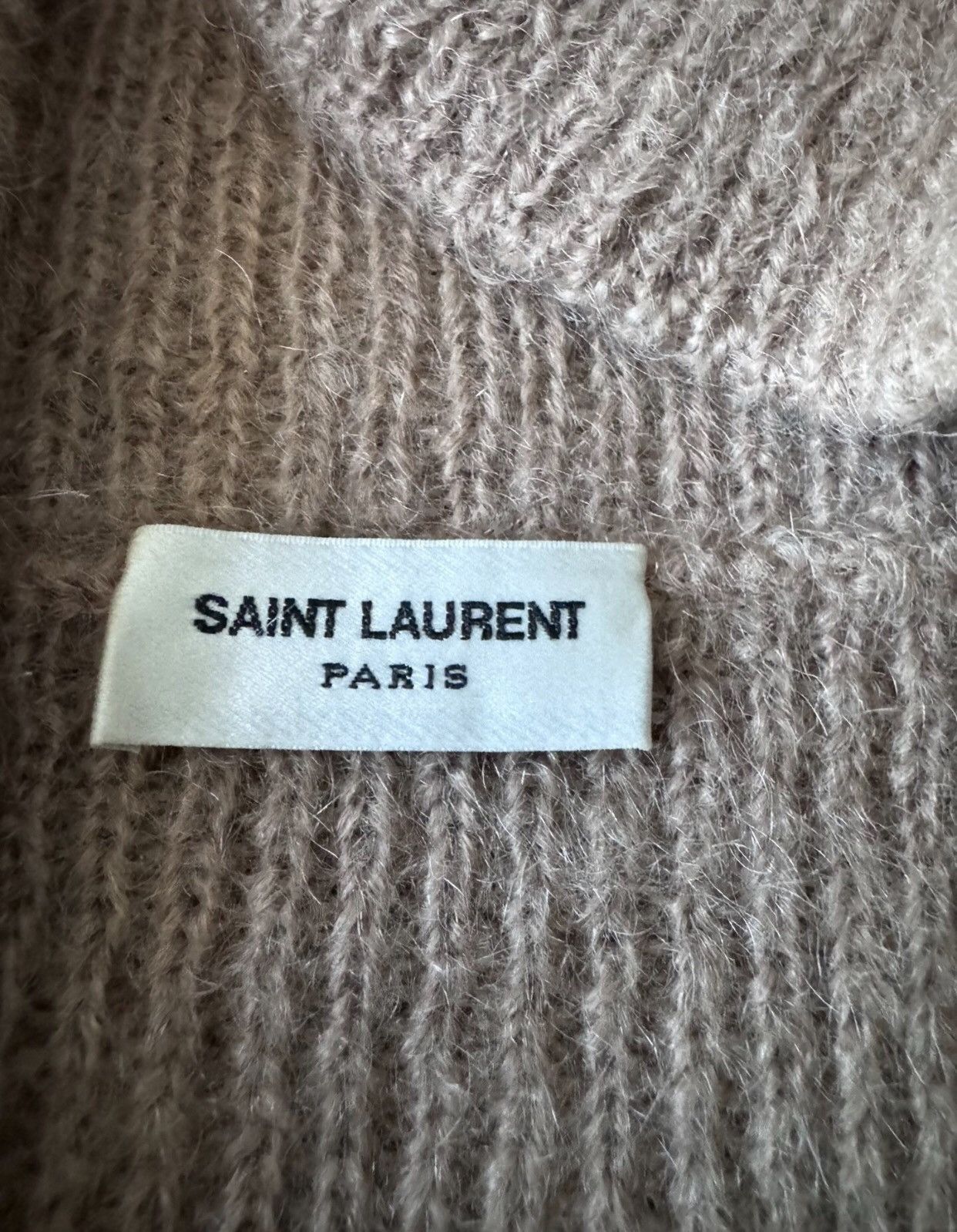 Saint Laurent Paris Saint Laurent 23aw mohair sweater - DMC Size US M / EU 48-50 / 2 - 2 Thumbnail