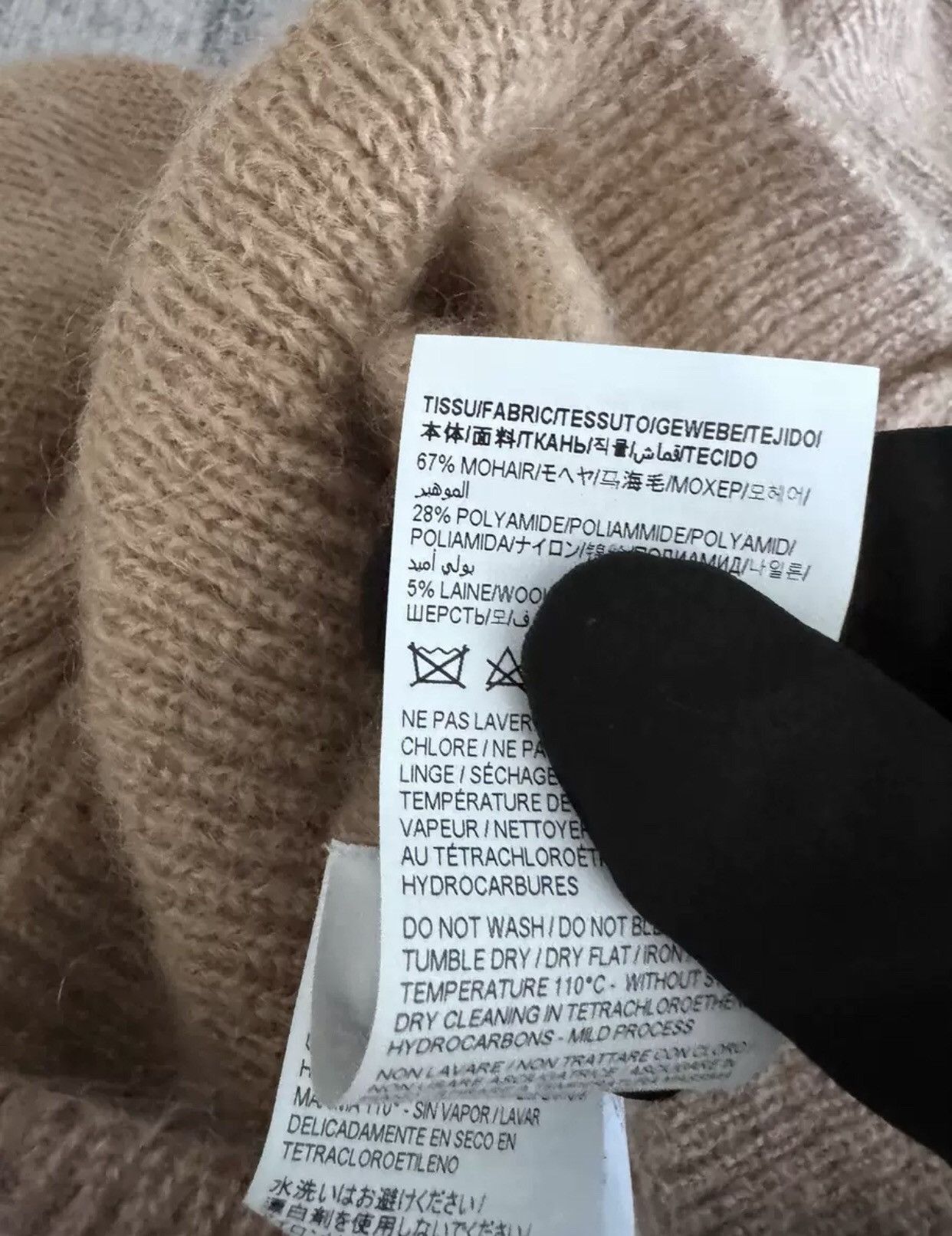 Saint Laurent Paris Saint Laurent 23aw mohair sweater - DMC Size US M / EU 48-50 / 2 - 4 Thumbnail
