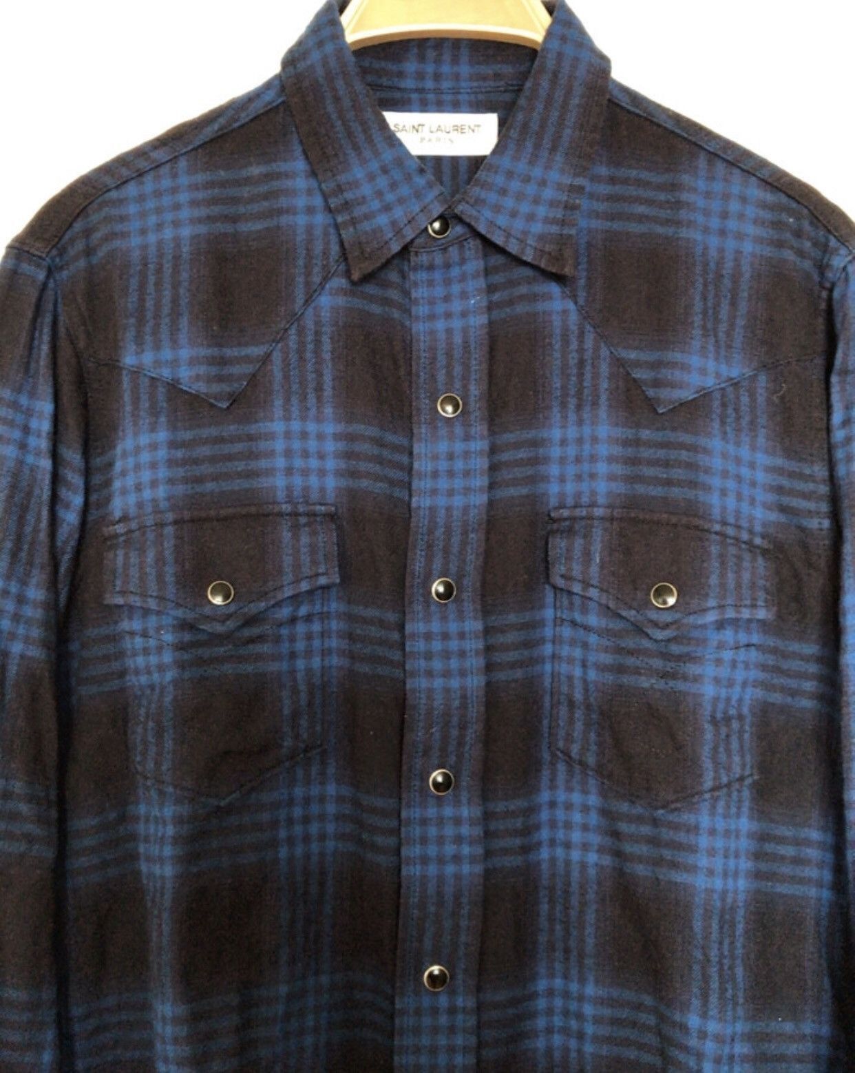Saint Laurent Paris Saint Laurent YSL shirt - DMC Size US S / EU 44-46 / 1 - 2 Thumbnail