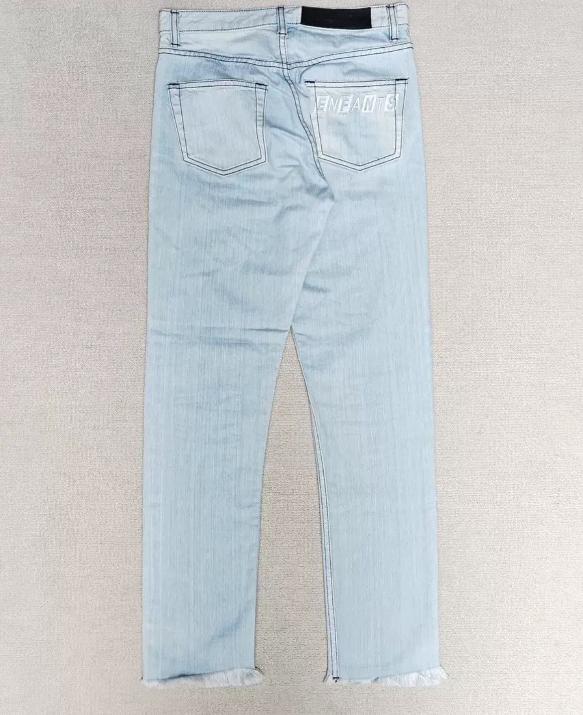 Enfants Riches Deprimes Enfants Riches destroys light blue jeans - DMC Size US 31 - 2 Thumbnail