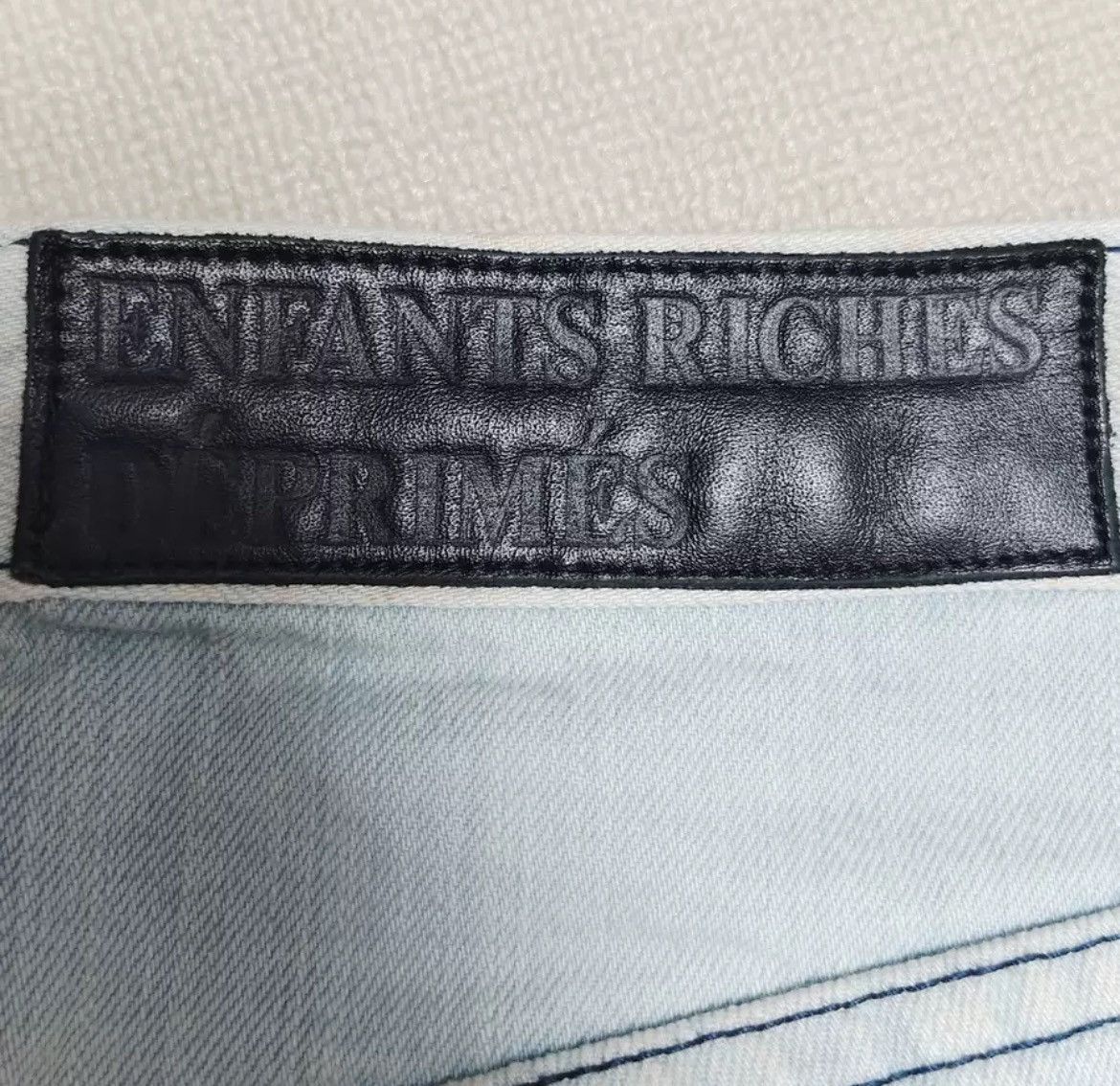 Enfants Riches Deprimes Enfants Riches destroys light blue jeans - DMC Size US 31 - 3 Thumbnail