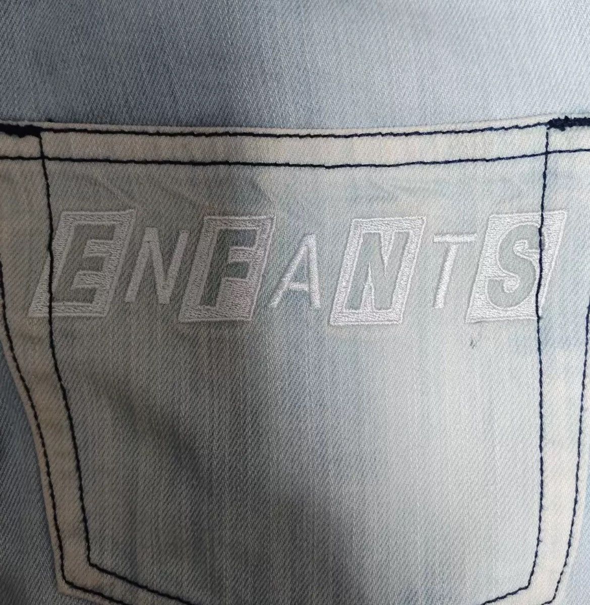 Enfants Riches Deprimes Enfants Riches destroys light blue jeans - DMC Size US 31 - 4 Thumbnail