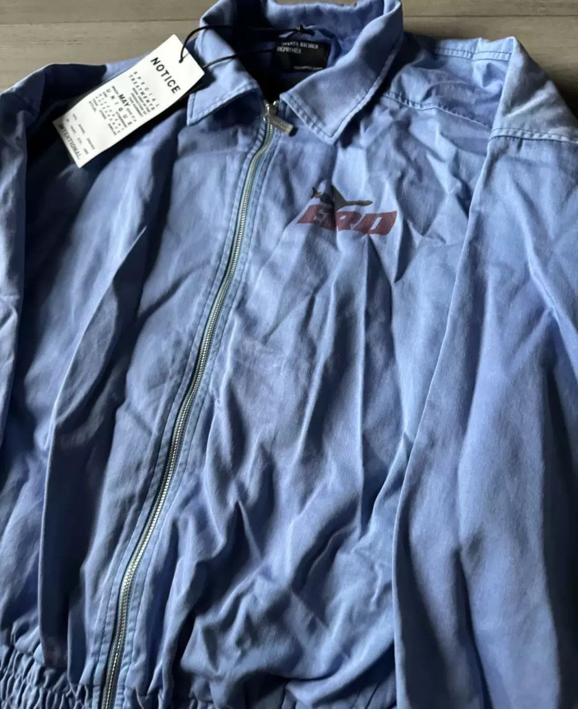 Enfants Riches Deprimes Enfants riches blue airplane jacket - DMC Size US L / EU 52-54 / 3 - 3 Thumbnail