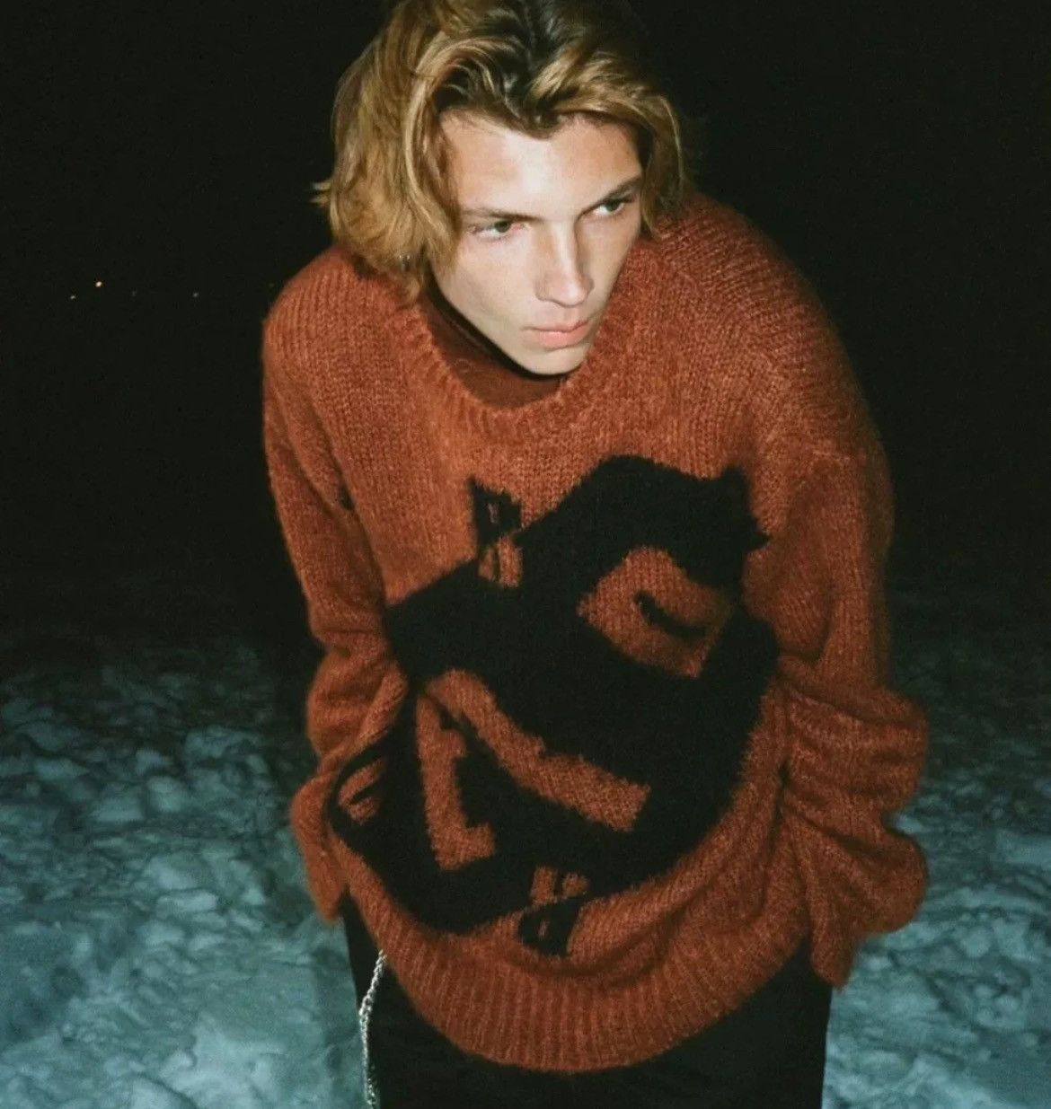 Enfants Riches Deprimes Enfants Riches Deprimes mohair slogan sweater - DMC Size US L / EU 52-54 / 3 - 7 Thumbnail