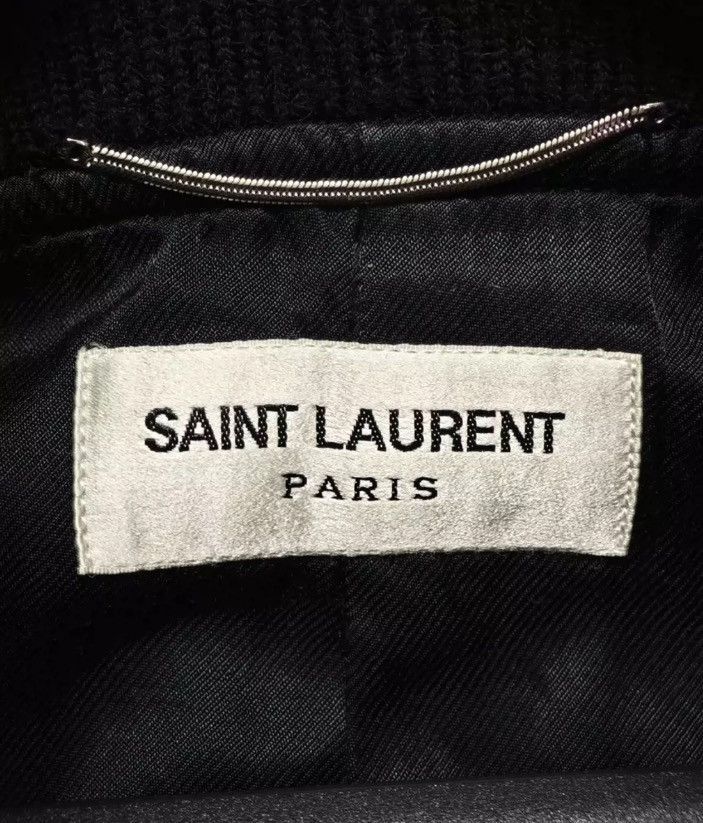 Saint Laurent Paris SAINT LAURENT boy scout baseball jacket - DMC Size US L / EU 52-54 / 3 - 3 Thumbnail