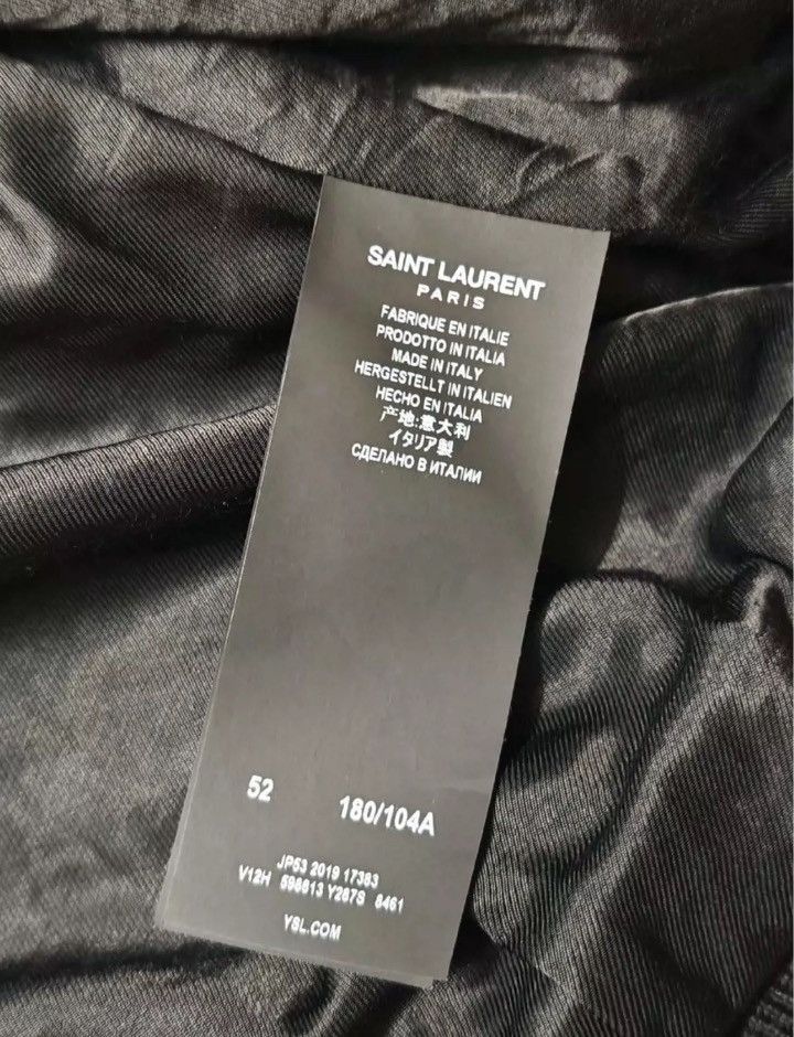 Saint Laurent Paris SAINT LAURENT boy scout baseball jacket - DMC Size US L / EU 52-54 / 3 - 4 Thumbnail