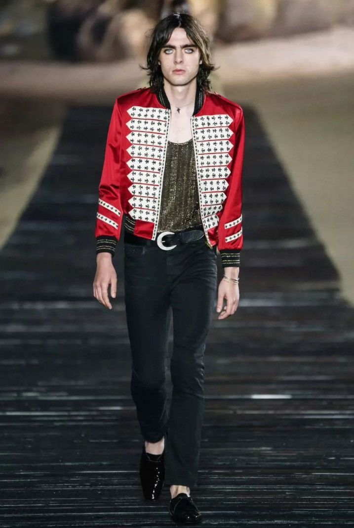 Saint Laurent Paris SAINT LAURENT boy scout baseball jacket - DMC Size US L / EU 52-54 / 3 - 6 Thumbnail