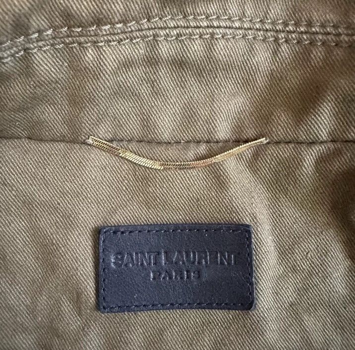 Saint Laurent Paris Saint laurent slp army green old jackets - DMC Size US L / EU 52-54 / 3 - 6 Thumbnail