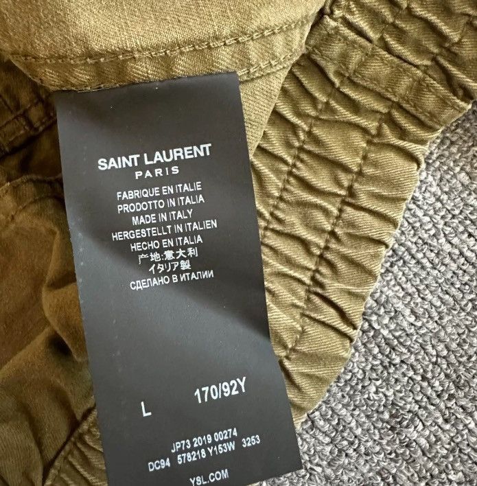 Saint Laurent Paris Saint laurent slp army green old jackets - DMC Size US L / EU 52-54 / 3 - 7 Thumbnail