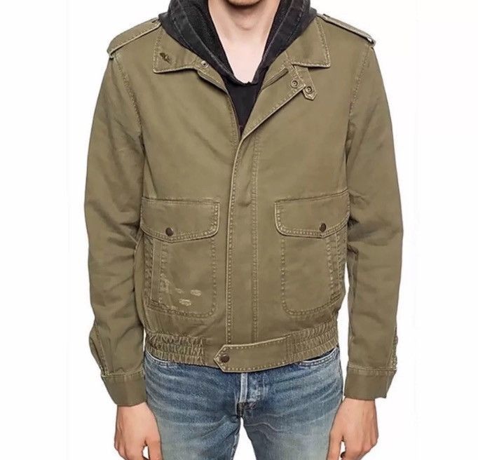 Saint Laurent Paris Saint laurent slp army green old jackets - DMC Size US L / EU 52-54 / 3 - 9 Thumbnail