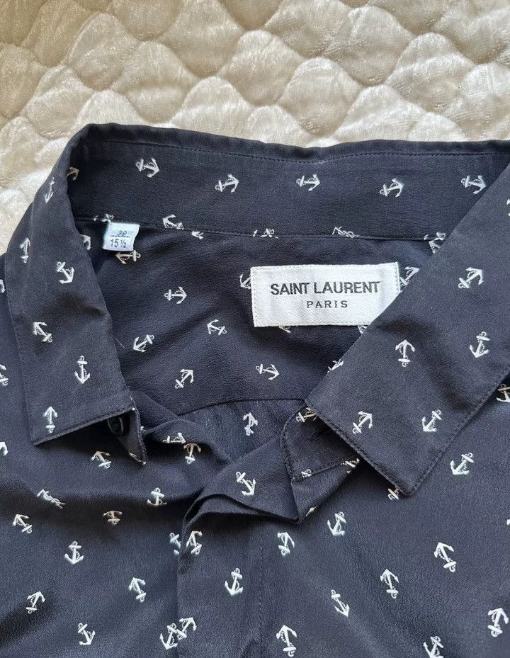 Saint Laurent Paris Saint laurent ysl Ship Riveting Symbol Shirt - DMC Size US M / EU 48-50 / 2 - 6 Thumbnail