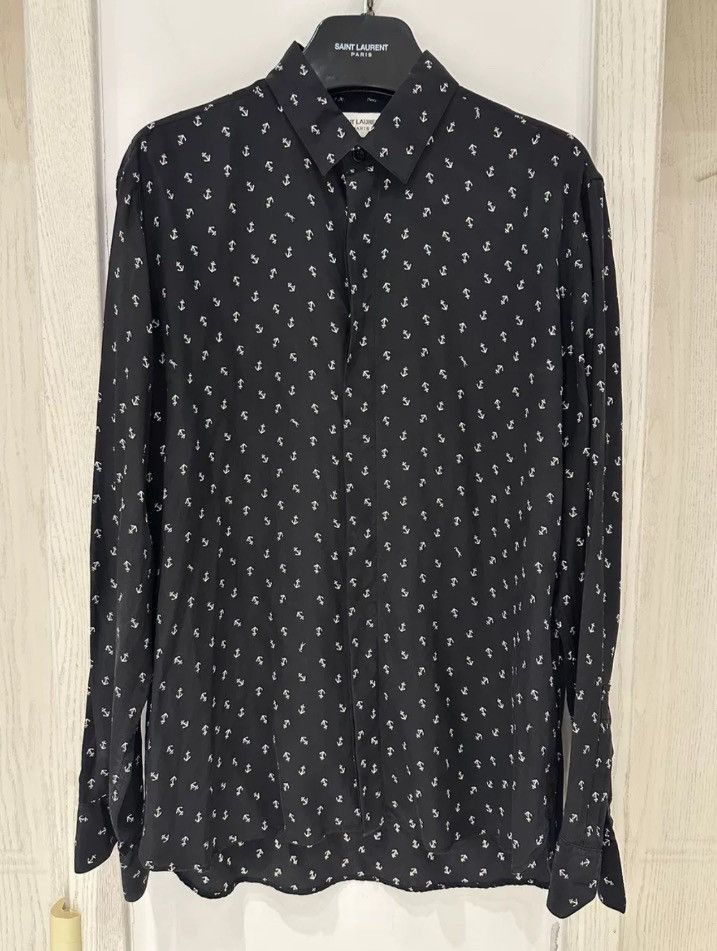 Saint Laurent Paris Saint laurent ysl Ship Riveting Symbol Shirt - DMC Size US M / EU 48-50 / 2 - 3 Thumbnail