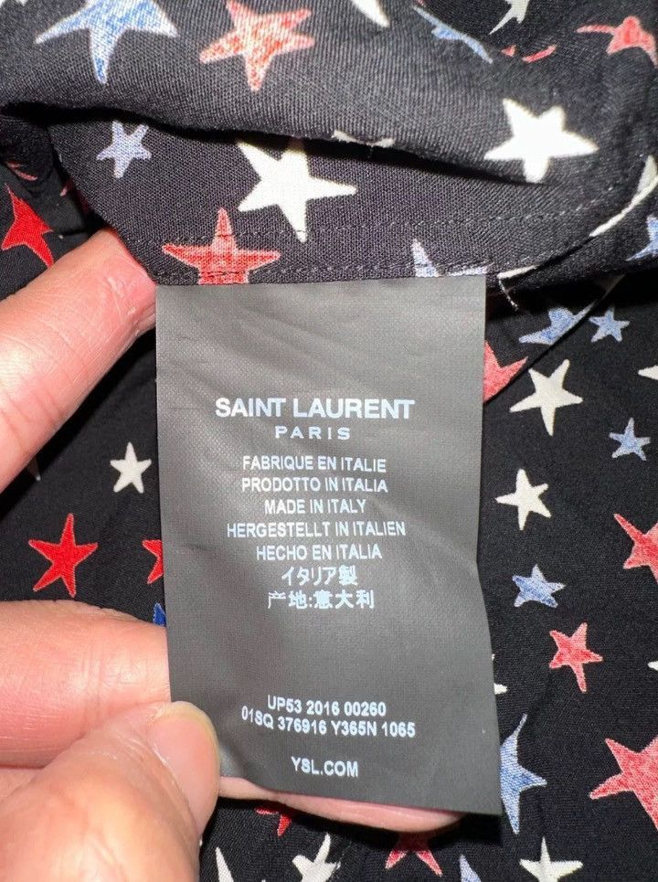 Saint Laurent Paris Saint laurent ysl 2016 hedi Haowu Star Shirt - DMC Size US M / EU 48-50 / 2 - 7 Thumbnail