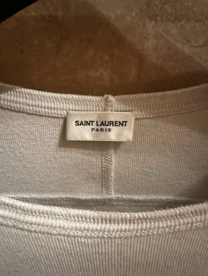 Saint Laurent Paris Saint Laurent YSL New Short Sleeve Shirt - DMC Size US M / EU 48-50 / 2 - 4 Thumbnail