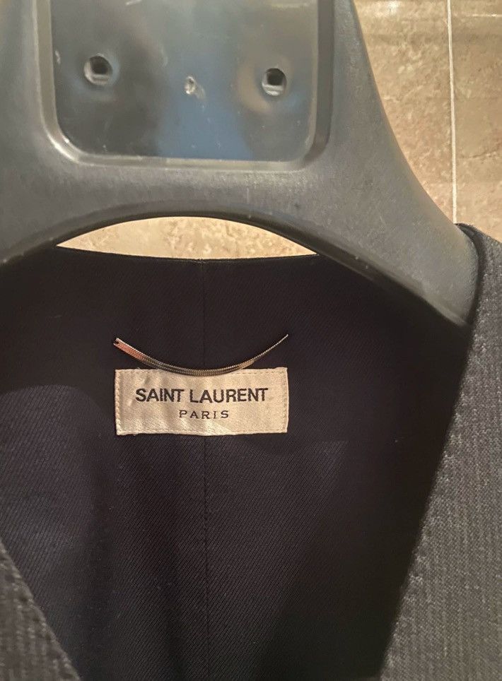 Saint Laurent Paris Saint Laurent fourpocket suit vest - DMC Size US S / EU 44-46 / 1 - 3 Thumbnail