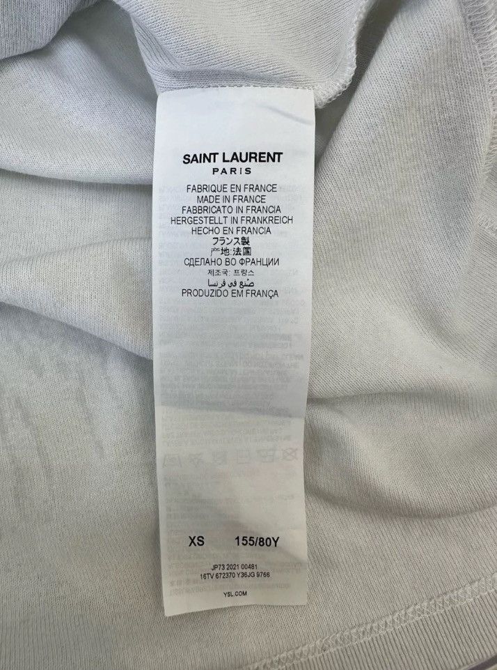 友洋様用]Saint Laurent Paris white shirt