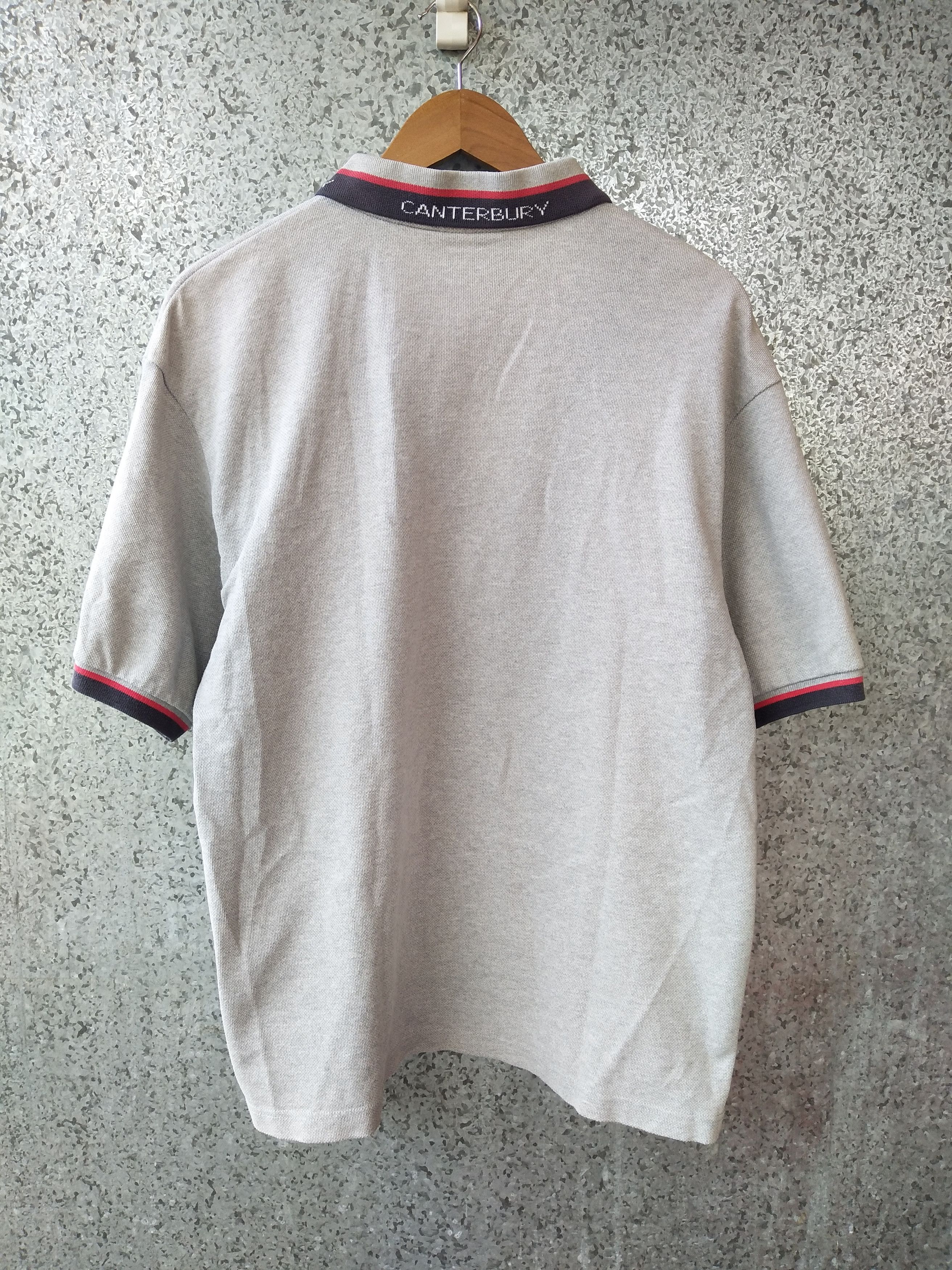 Canterbury of New Zealand 🔥 Vintage Canterbury polo tee spell out big logo Size US L / EU 52-54 / 3 - 2 Thumbnail