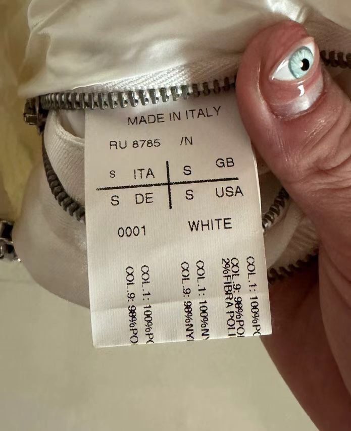 Rick Owens Rick owens 11ss show white scarf collar ribb - DMC Size US S / EU 44-46 / 1 - 2 Thumbnail
