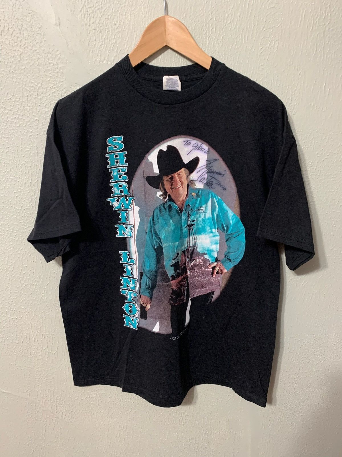Vintage Vintage Sherwin Linton Country Music Tee Size US XL / EU 56 / 4 - 1 Thumbnail