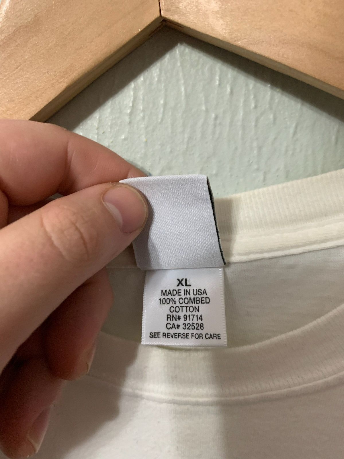 Vintage Vintage 1990s Armani Exchange Bogo T-Shirt Size US XL / EU 56 / 4 - 3 Thumbnail