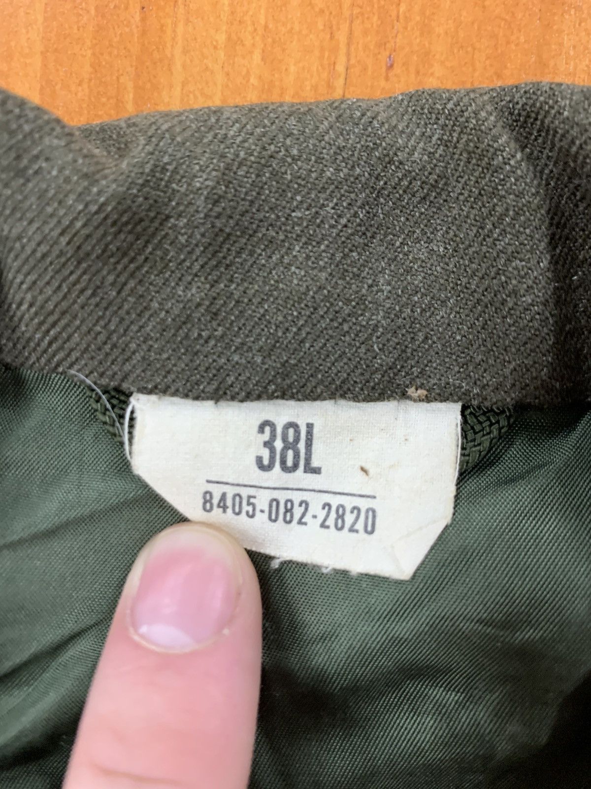 Vintage Vintage Military Dress Uniform Overcoat Size US S / EU 44-46 / 1 - 4 Thumbnail
