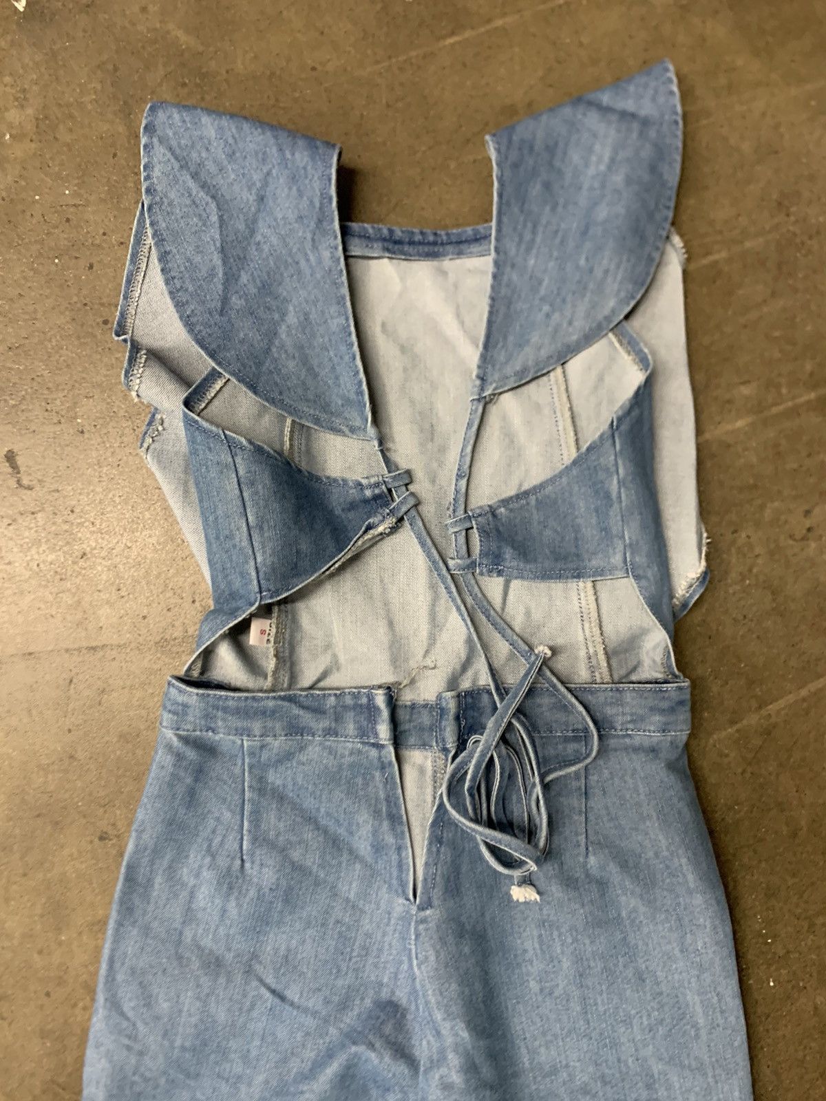 Jean × Vintage Vintage Denim Jumper Size US 32 / EU 48 - 2 Thumbnail