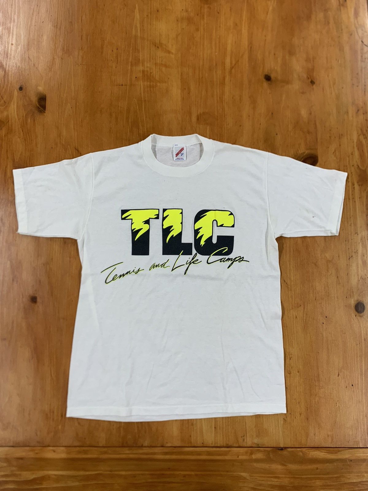 Vintage Vintage TLC Tennis Club Tee Size US L / EU 52-54 / 3 - 3 Thumbnail