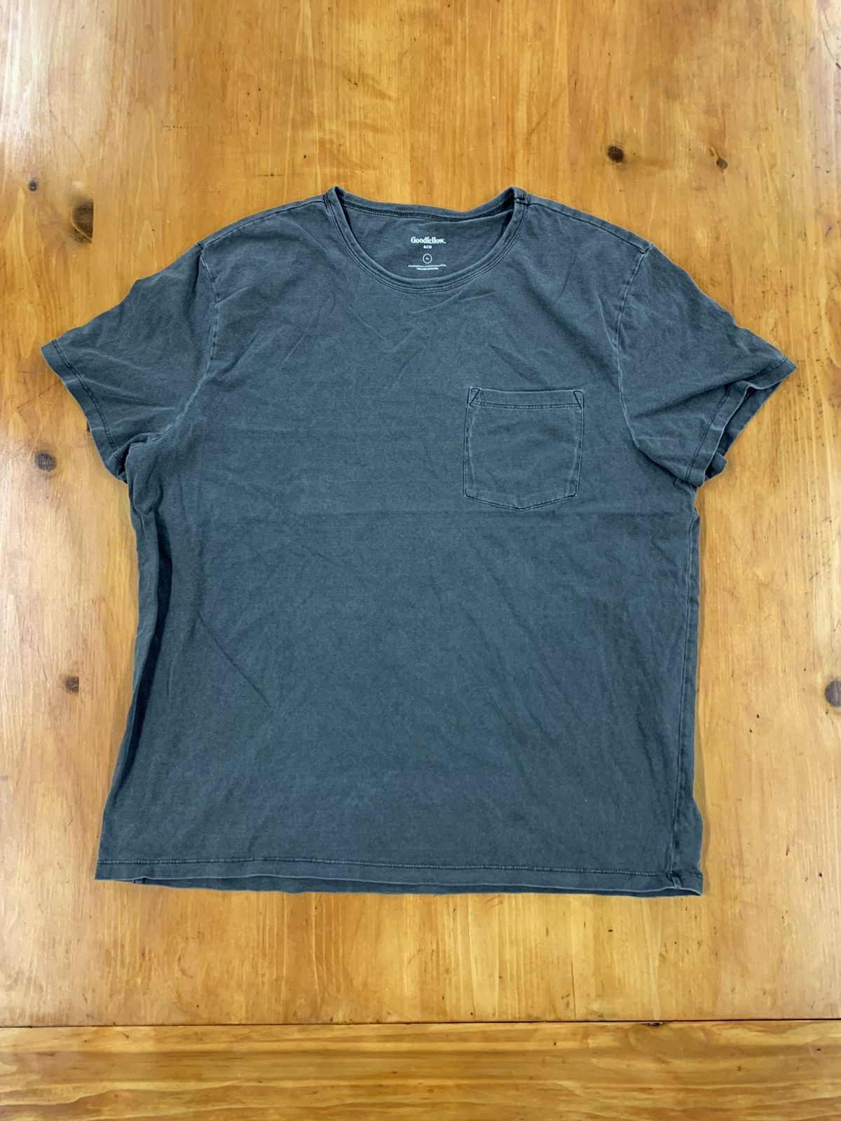 Vintage Blank Grey Pocket Tee Size US XL / EU 56 / 4 - 1 Thumbnail
