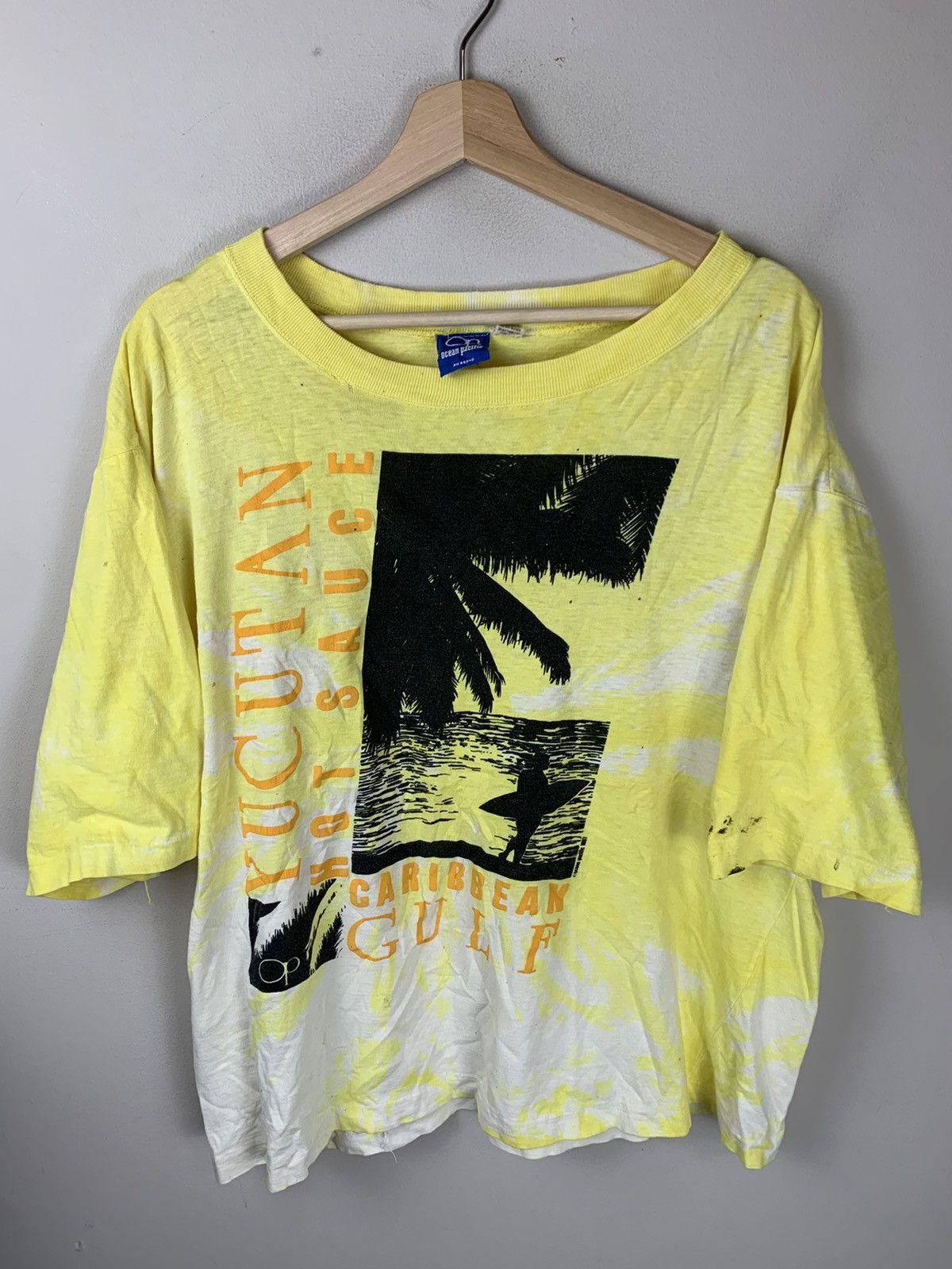 Vintage vintage Ocean Pacific Yucatán Tie Dye Tee Size US L / EU 52-54 / 3 - 1 Thumbnail