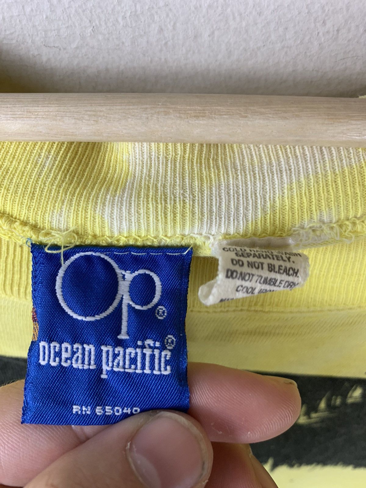 Vintage vintage Ocean Pacific Yucatán Tie Dye Tee Size US L / EU 52-54 / 3 - 3 Thumbnail