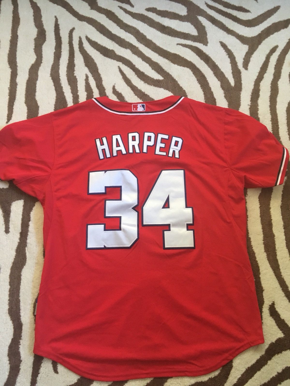 Majestic Bryce Harper Nationals Jersey Size US L / EU 52-54 / 3 - 4 Thumbnail