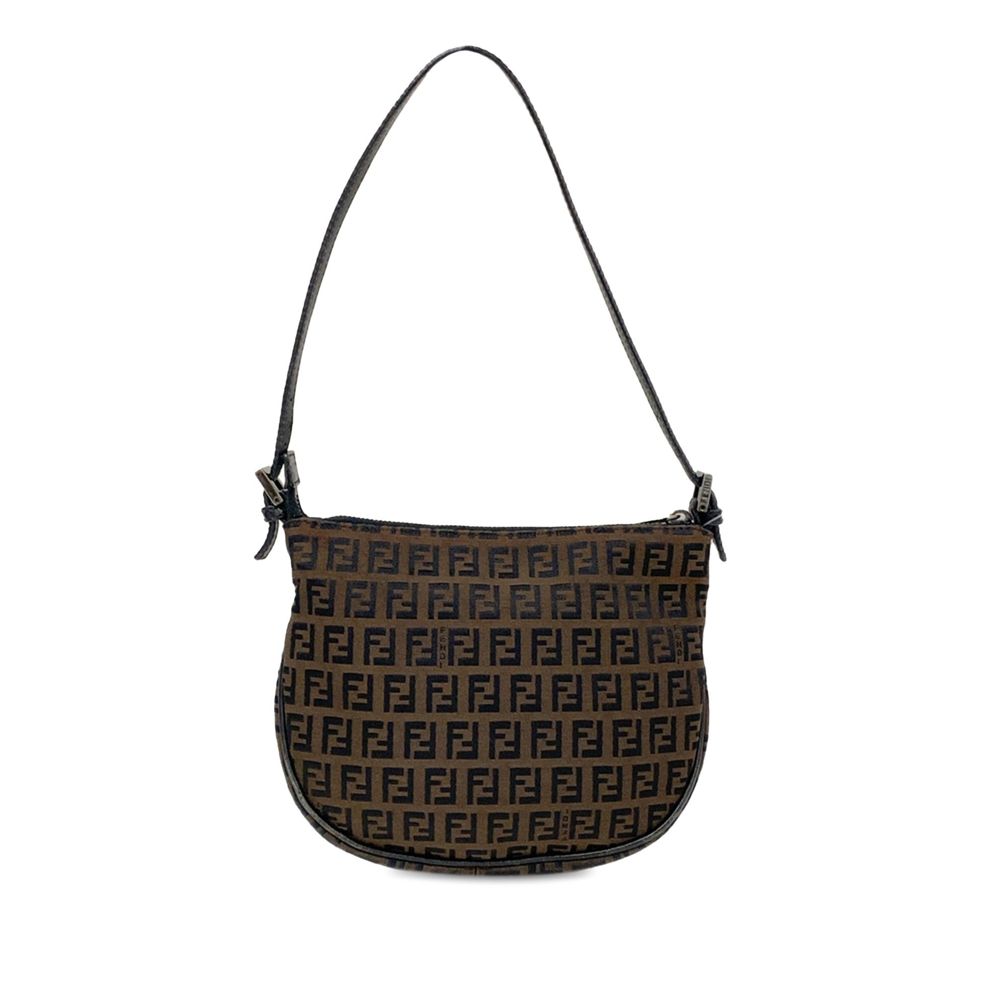 Fendi Fendi Zucchino Canvas Hobo Size ONE SIZE - 3 Thumbnail
