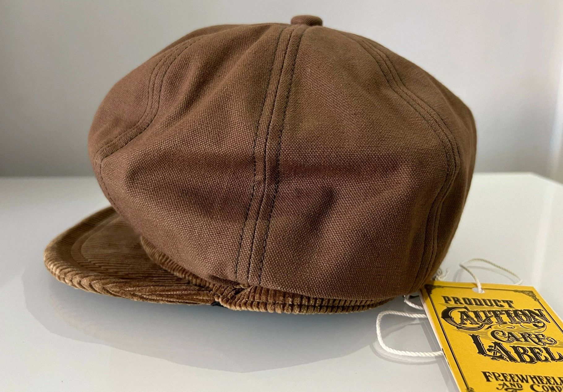 Freewheelers Freewheelers Workwear newsboy hat Size ONE SIZE - 2 Thumbnail