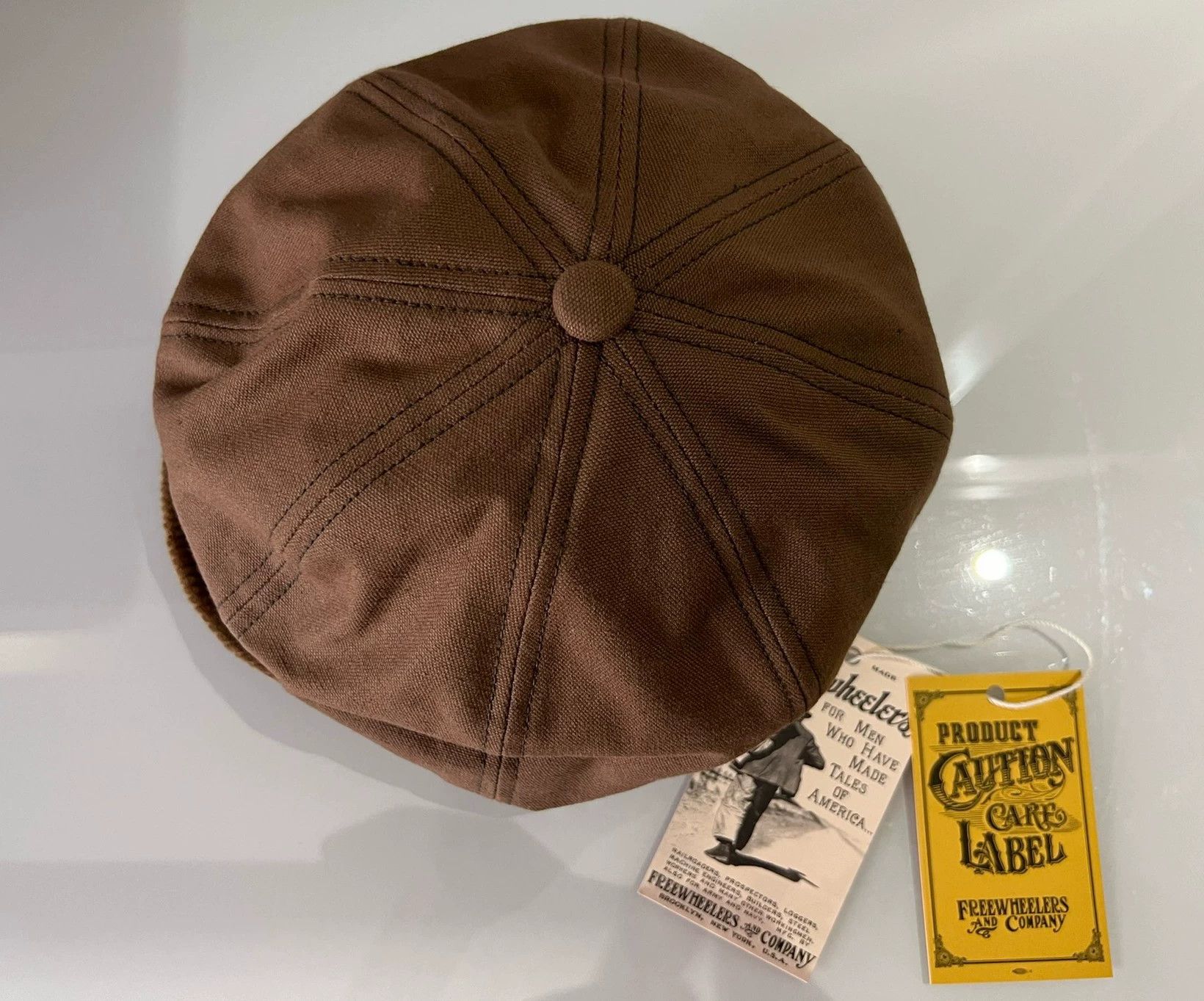Freewheelers Freewheelers Workwear newsboy hat Size ONE SIZE - 3 Thumbnail