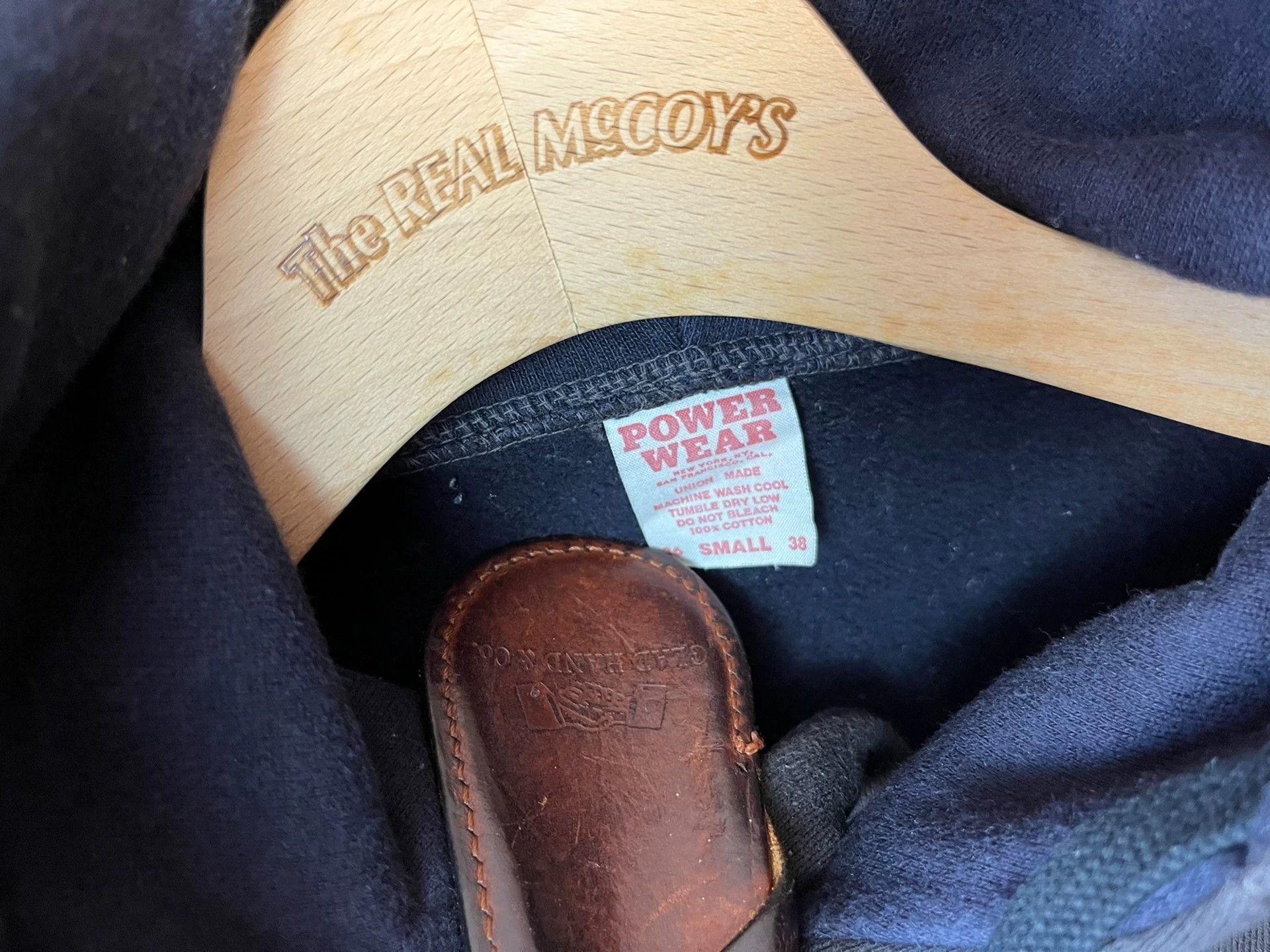 Freewheelers Freewheelers Hooded sweater with fleece inside. Size US S / EU 44-46 / 1 - 4 Thumbnail