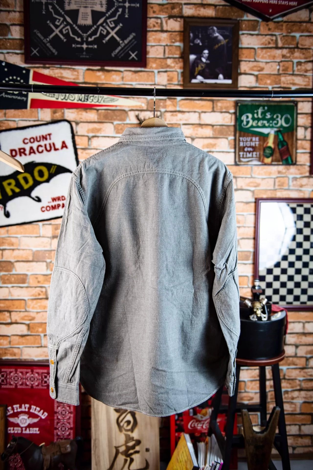 Freewheelers Freewheelers Yellow button of pullover shirt Size US XXL / EU 58 / 5 - 2 Thumbnail