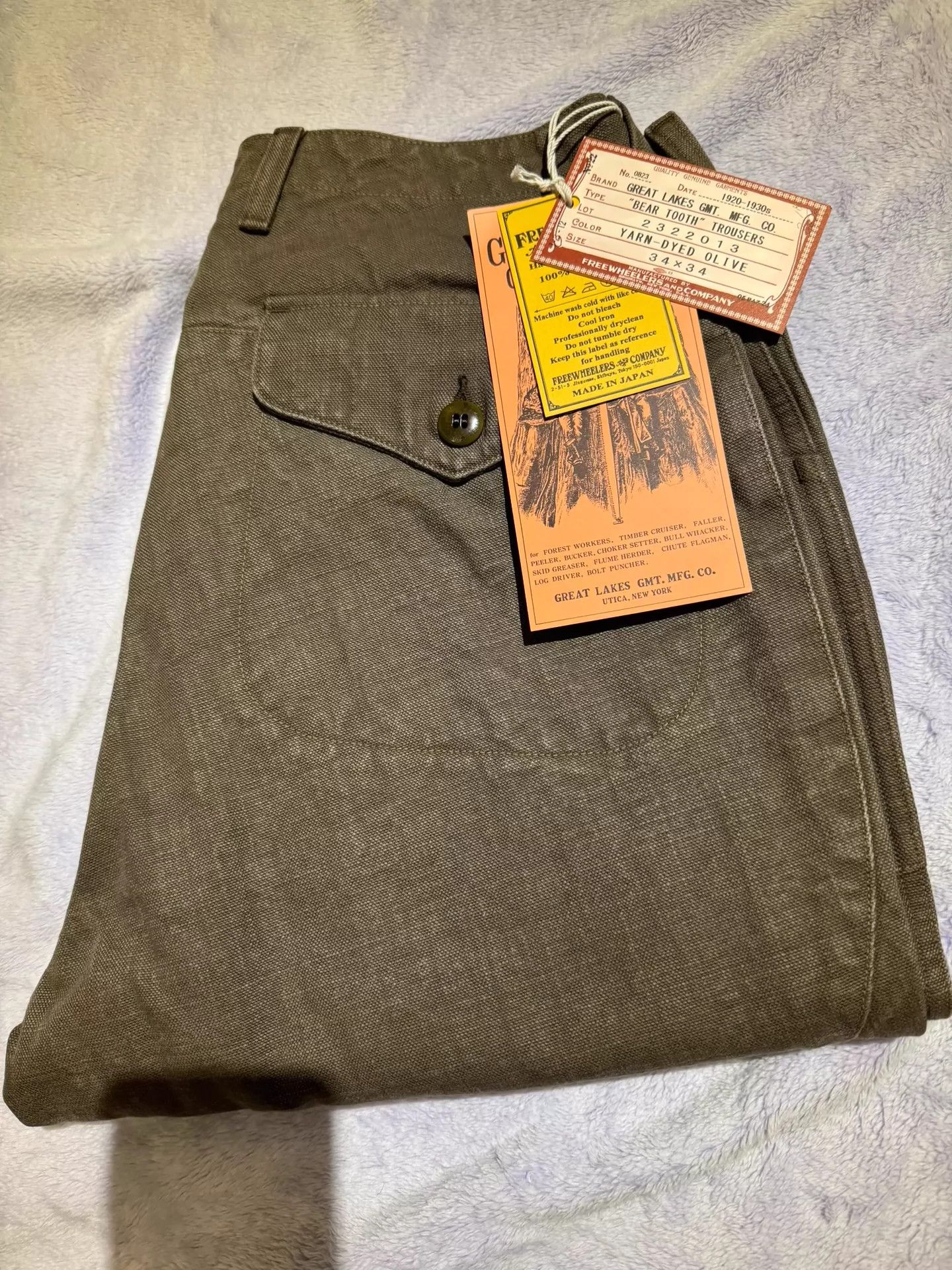 Freewheelers FREEWHEELERS BEAR TOOTH Canvas hunting overalls Size US 32 / EU 48 - 8 Thumbnail