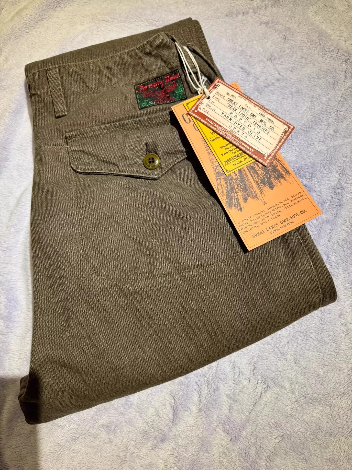 Freewheelers FREEWHEELERS BEAR TOOTH Canvas hunting overalls Size US 32 / EU 48 - 7 Thumbnail