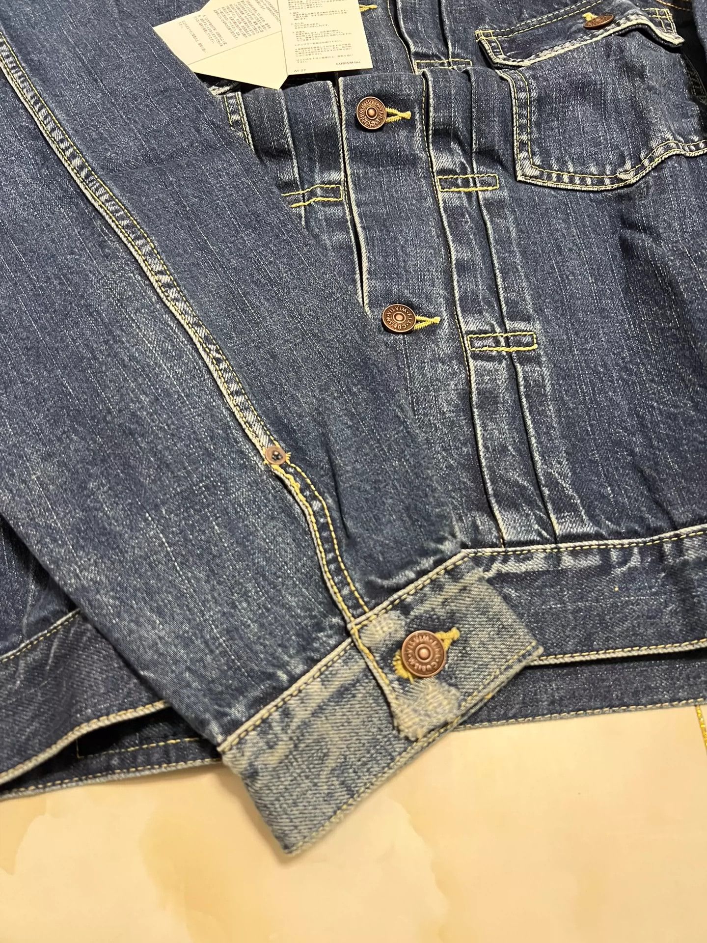 Visvim visvim 18ss 101 jkt jumbo dmgd （ribs） Size US L / EU 52-54 / 3 - 5 Thumbnail