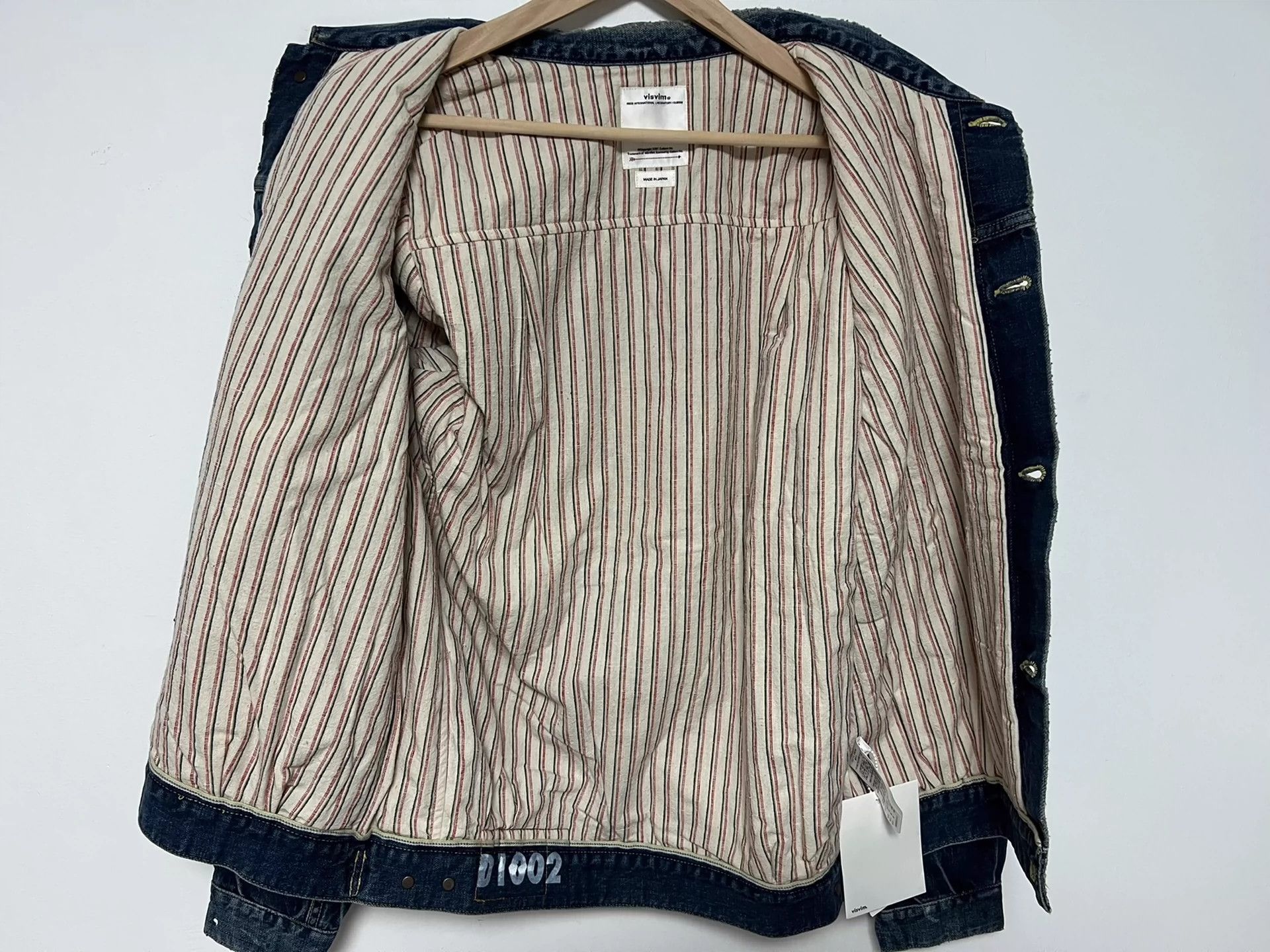 Visvim visvim 19ss 101 jkt jumbo D1002 N.D LINING Size US L / EU 52-54 / 3 - 5 Thumbnail