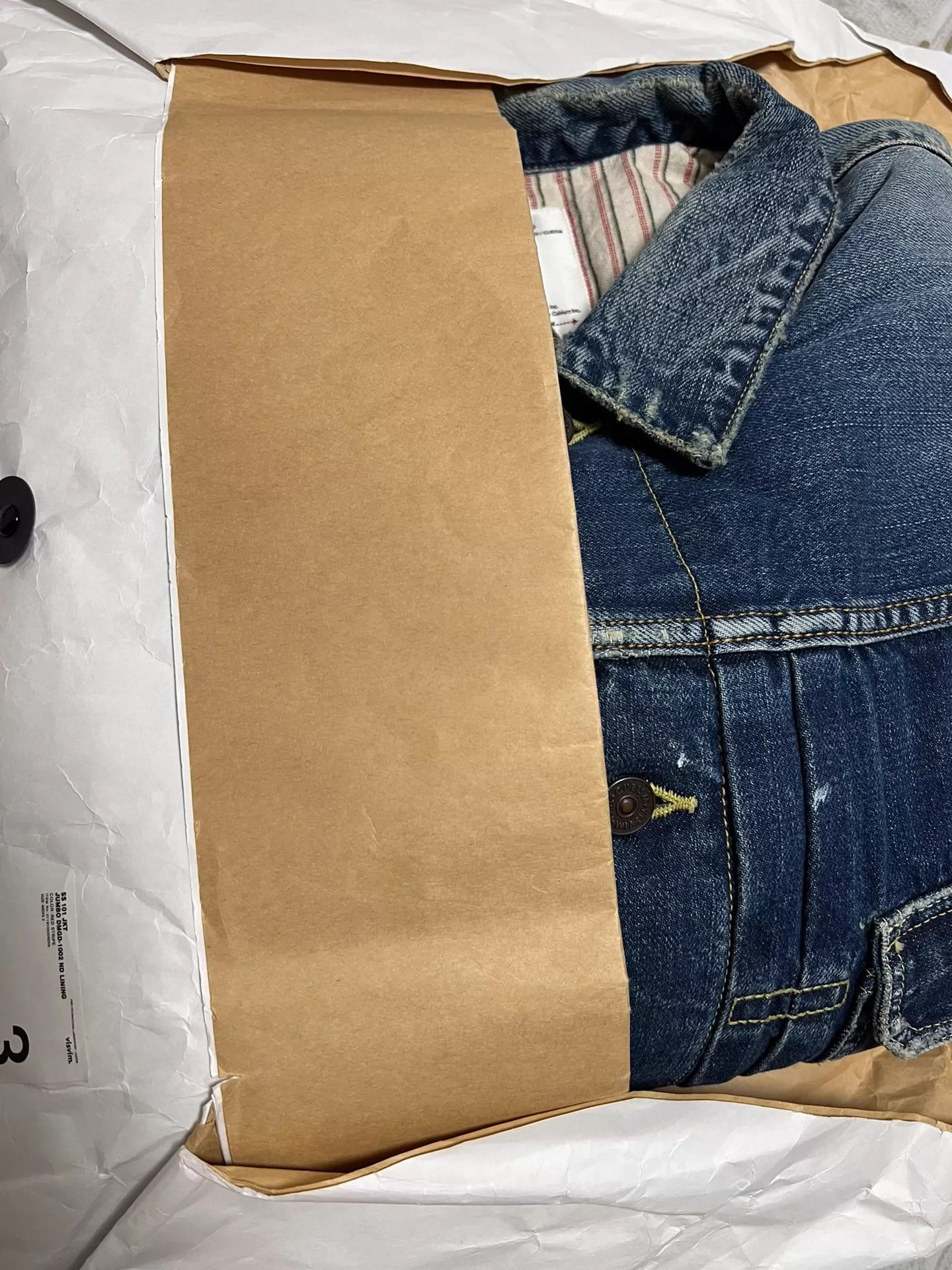 Visvim visvim 19ss 101 jkt jumbo D1002 N.D LINING Size US L / EU 52-54 / 3 - 9 Thumbnail